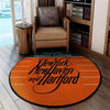 Nh Newhaven Living Room Round Mat Circle Rug New York, New Haven And Hartford Railroad 04545