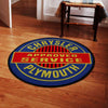 Chrysler Plymouth Approved Car Service Living Room Round Mat Circle Rug 05217