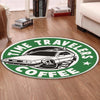 Living Room Round Mat Circle Rug Back To The Future Marty Mcfly Delorean Dmc Bttf 02410