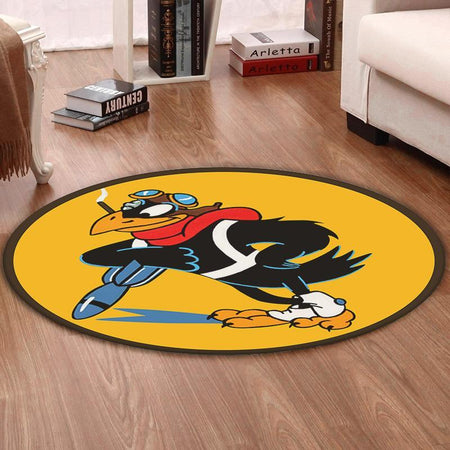 Aircraft Living Room Round Mat Circle Rug Aircraft 03404