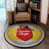 Cpr Living Room Round Mat Circle Rug Canadian Pacific Railroad 04394