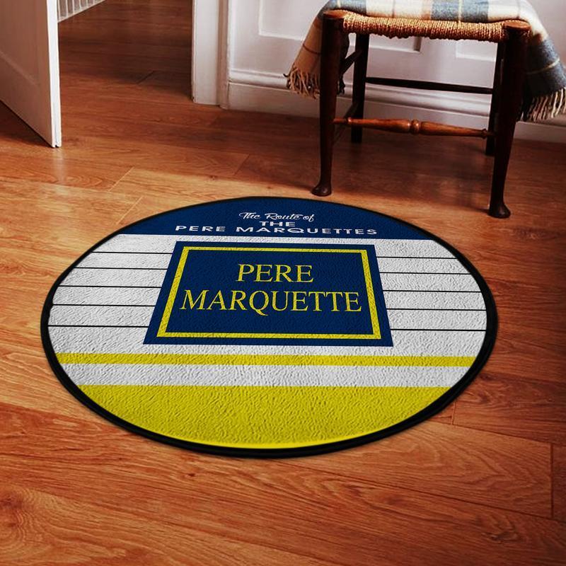 Marquette Living Room Round Mat Circle Rug The Pere Marquette 04647