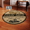 Personalized Fixing Shop Broken Toy's And Feeling Living Room Round Mat Circle Rug 05362