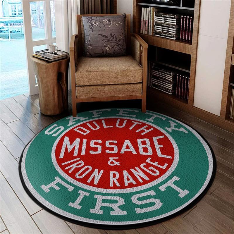 Dmir Living Room Round Mat Circle Rug Dmir Duluth Missabe & Iron Range 04788