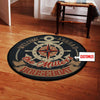 Personalized Welcome Aboard Living Room Round Mat Circle Rug 05388