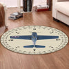 Helicat Living Room Round Mat Circle Rug F6f Helicat 03501