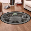 Daf Living Room Round Mat Circle Rug Daf Truck 02048