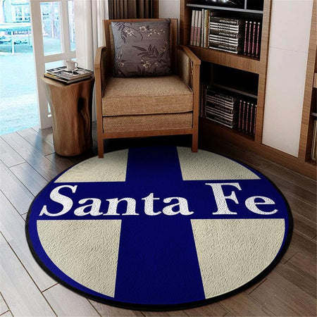 Santafe Living Room Round Mat Circle Rug Santa Fe Bnsf 04226