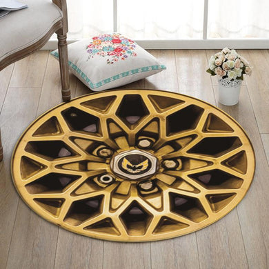 Bandit Living Room Round Mat Circle Rug Trans Am Pontiac Firebird Smokey And The Bandit 01960