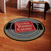 Cvr Living Room Round Mat Circle Rug Central Vermont Railroad 04804