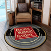 Cvr Living Room Round Mat Circle Rug Central Vermont Railroad 04804