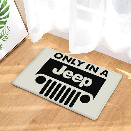 Jeep Living Room Round Mat Circle Rug Jeep 02235