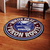 Wpy Living Room Round Mat Circle Rug White Pass And Yukon Route 04878