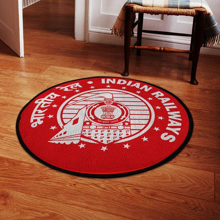 Northcentral Living Room Round Mat Circle Rug North Central Railway 04718