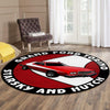 Starsky And Hutch Ford Gran Torino Living Room Round Mat Circle Rug 07139