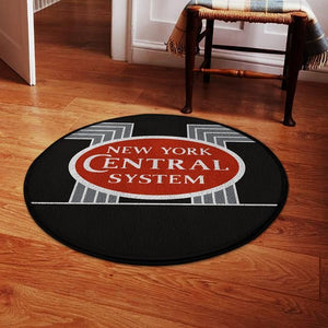 Ncr Living Room Round Mat Circle Rug New York Central Railroad 04488