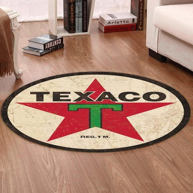 Texaco Living Room Round Mat Circle Rug 05109