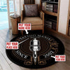 Personalized Tattoo Studio Living Room Round Mat Circle Rug 05927