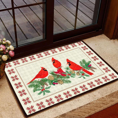 Cardinals Indoor And Outdoor Indoor Outdoor Doormat Floor Mat Funny Gift Ideas Welcome Mat Housewarming Gift Home Decor Funny Gift For Cardinal Lovers