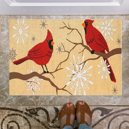 Cardinal Bird Indoor And Outdoor Indoor Outdoor Doormat Floor Mat Funny Gift Ideas Welcome Mat Housewarming Gift Home Decor Funny Gift Ideas Gift For Cardinal Lovers Gift For Christmas