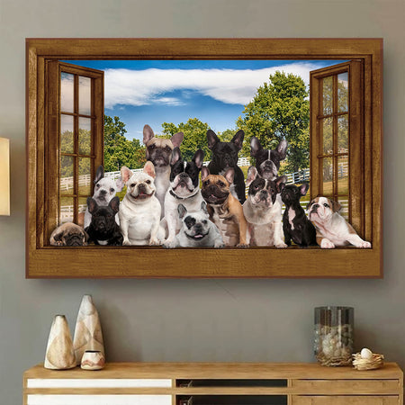 [ld1004-snf-lad]-french-bulldog-poster-dogs-lover