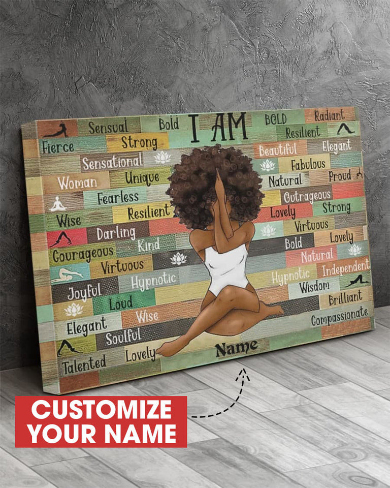 Black Queen Customized Poster - Canvas