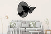 Butterfly Striped | Decor | Wall Art - Cut Metal Sign