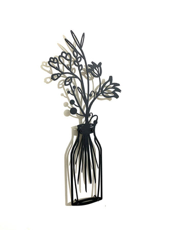 Spring Flowers (Design 3) - Cut Metal Sign
