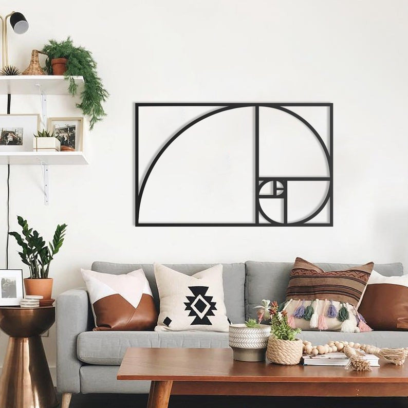 Golden Ratio | Decor | Wall Art - Cut Metal Sign