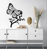 Butterfly and Tree Are Awesome - Metal House Sign
