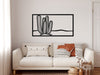 Cactus Plant - Decor Wall Art - Cut Metal Sign