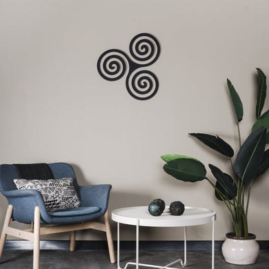 Triskelion | Wall Art Decor - Cut Metal Sign