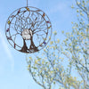 Tree and moon love life - Metal House Sign