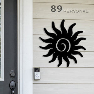 Sun Garden Stake - Decor Wall Art - Cut Metal Sign