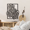 Monstera Leaf | Palm Leaf Decor - Cut Metal Sign