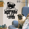 Pug Best Dog Dad Ever - Metal House Sign