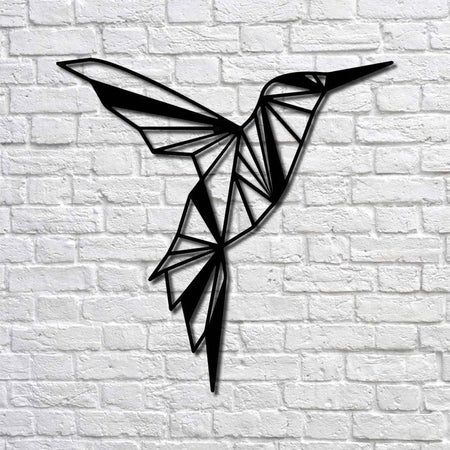 Geometric Bird Animals Decor Design 2 | Wall Art - Cut Metal Sign