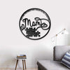 Custom Mom You Are The Peice That Hold Us All Together - Personalized Metal House Sign