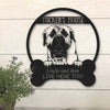 Boerboel Dog Lovers Funny Personalized Metal House Sign