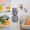 Pineapple Decor | Wall Art - Cut Metal Sign