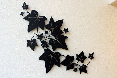 Leaves Wall Art Laser Cut Metal Sign Leaves Wall Family Wall Sign Plain Rustic Signs For Home Decor