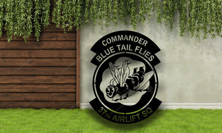 Blue Tail Metal Sign Blue Tail Retro Kitchen Metal Signs Fit Outdoor Signs For Backyard