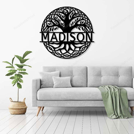 Personalized Tree Metal Signs Personalized Tree Vintage Outdoor Signs Cool Personalized Signs For Home Decor