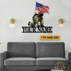 Firefighter Personalized Metal Signs Firefighter Personalized Name Signs Personalized Gorgeous Warning Signs For Property