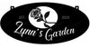 Oval Metal Flower Garden Signs Oval Metal Daschund Sign Small Custom Signs For Business