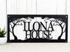 Custom Metal Sign Custom Metal Metal Name Sign Beautiful Signs For Home Decor Wall