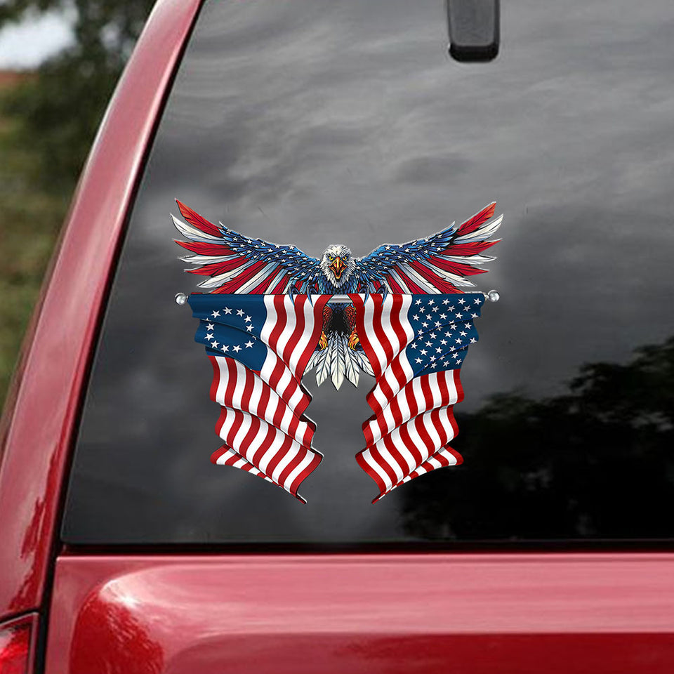 [ld1650-snf-lad]-betsy-ross-flag-car-sticker-veterants-lover