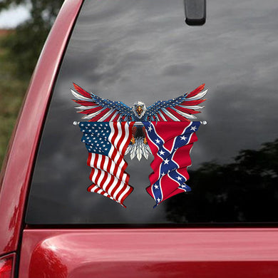 [ld1651-snf-lad]-confederate-car-sticker-veterants-lover