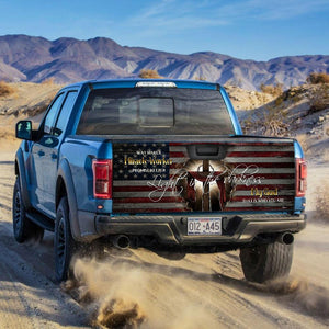 Truck Tailgate Decal Sticker Wrap God Tailgate Wrap Decals For Trucks