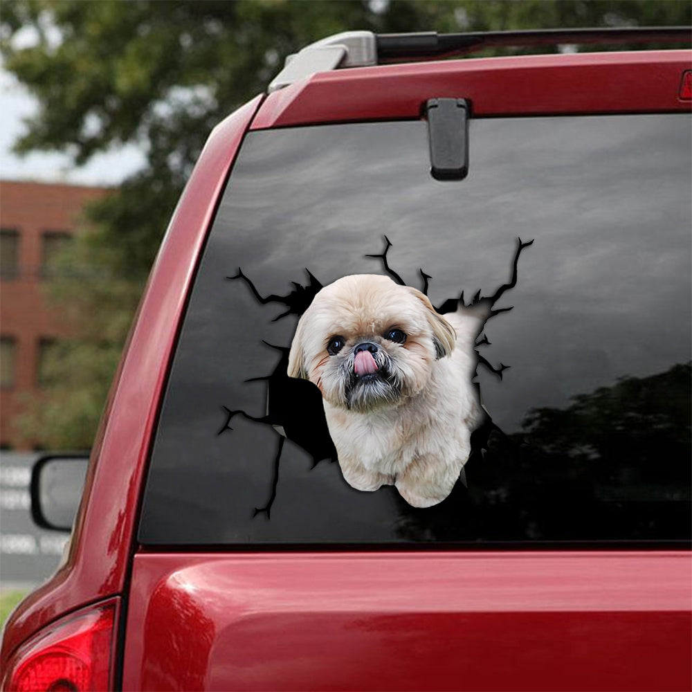 [th0003-snf-tpa]-shih-tzu-crack-sticker-dogs-lover